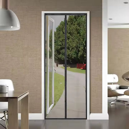 Magnetic Screen Door with Mesh Curtain size 100 x 220 cm